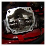 Rocker Shaft Removed