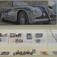 Ferrari Museum wall display