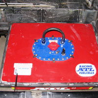 Our 15-gallon cell in the correct place
