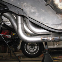 Performatek headers in place
