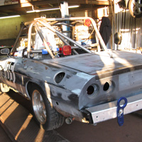 Exhaust fume-free racing, hopefully