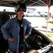 Making the repairs when the flywheel blew up