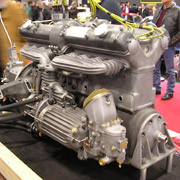 8C supercharged engine