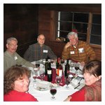 Now come some shots of the six tables of Alfisti ... Table 1 ...