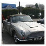 Bruce Male also joined us wearing an Alfa Romeo hat, although he arrived in his classic and rare 1967 Aston Martin DB6 Vantage Volante