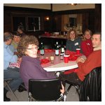 L-R: Roberto Rosa, Tom Ducibella, Vi Pratt, Dave Pratt (empty seat), Angela Nannini, Meg Anderson, Peter Walker