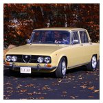 Giorgio Kradjian arrives in his Berlina