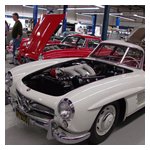 White gullwing 300SL