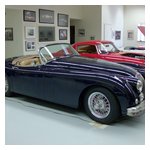 A Jaguar XK150