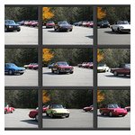 Brian caught nine of the ten Alfas leaving the pit stop, all from the same angle