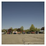 The lineup from afar