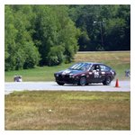 Kevin Oliver on the course in his GTV6