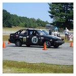 The LeMons Milano stops at the end, thanks to Performatek brakes