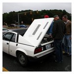 Must have been a Monday morning in the Lancia factory when this car was made, since the hinges aren't in the usual place