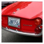 The beautiful backside of Rod Burdick's '65 Sprint Speciale