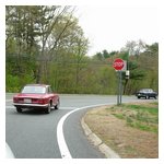 Leaving the starting point, turning toward Beverly Farms