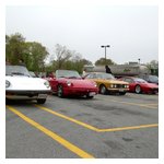 The lineup of Italian charm at the starting location