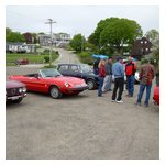A few shots at a seaside stop along the way