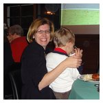 Corinne Weiss and the youngest Alfista present