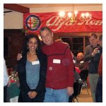 Rebecca and Myron Barnett obligingly pose for the camera
