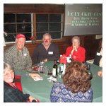 A few shot of the Alfisti enjoying dinner at our tables