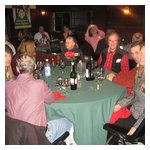 A few shot of the Alfisti enjoying dinner at our tables