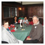 A few shot of the Alfisti enjoying dinner at our tables