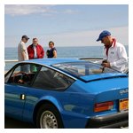 Fred Frey and his Junior Z at our stop at Nantasket Beach