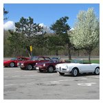 Some shots of the Alfas and Alfisti assembling in Hingham Harbor