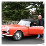 The transmission of Roger's '59 was apparently only rated for 3000' above sea level. Hope you made it home alright, Roger!