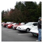 A few shots of our mighty Sortiers in the parking lot at the summit of Mt. Greylock