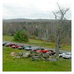 The view of our Alfas from the Notchview Reservation lodge
