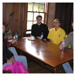 A couple of shots of our crew from inside the Bascom Lodge