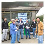 What, no pancakes??? But a little grease fire can't stop the annual AONE Indian Summer Sortie