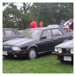 A nice set of black 6-cylinder Alfas