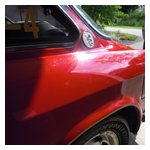 Stephan's GTV is all spiffed up on the outside ...