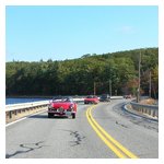A good mix of models and years of Alfas S-ing their way through Central Mass.