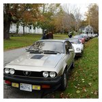 Some shots of our cars at the Barre town common