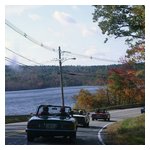 Some shots of our cars along the road