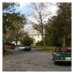 Some shots of our cars along the road