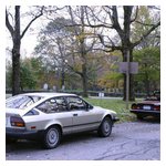 Some shots of our cars at the Barre town common