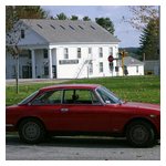 Some shots of our cars in the quaint town of Petersham