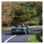 Climbing the new road to the summit of Wachusett Mountain