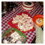 Some of the delectable desserts that came out
