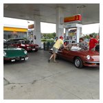 Fueling up before the trip to Ottawa