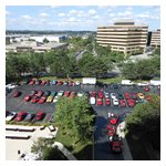 Parking lot full of Alfas