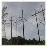 One of the 8 times the rally passed beneath high voltage power lines