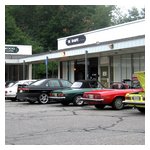 A few shots of the weather-defying Alfisti and their cars at the start in Westwood