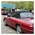 A few shots of the Alfas and Alfisti in the Glynn Motorsports parking lot
