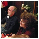 Vi & Dave Pratt amused at the goings-on